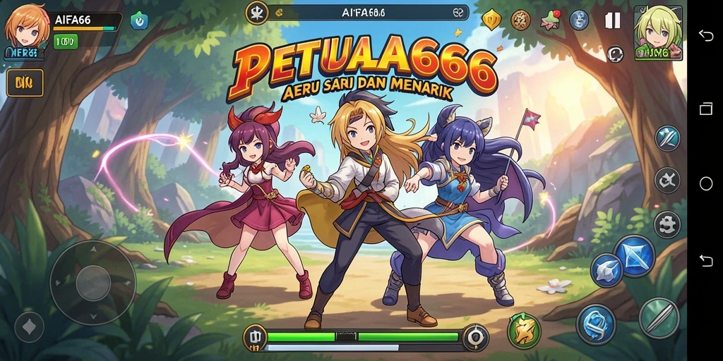 Tampilan gameplay AIFA66 yang menarik dan penuh warna.