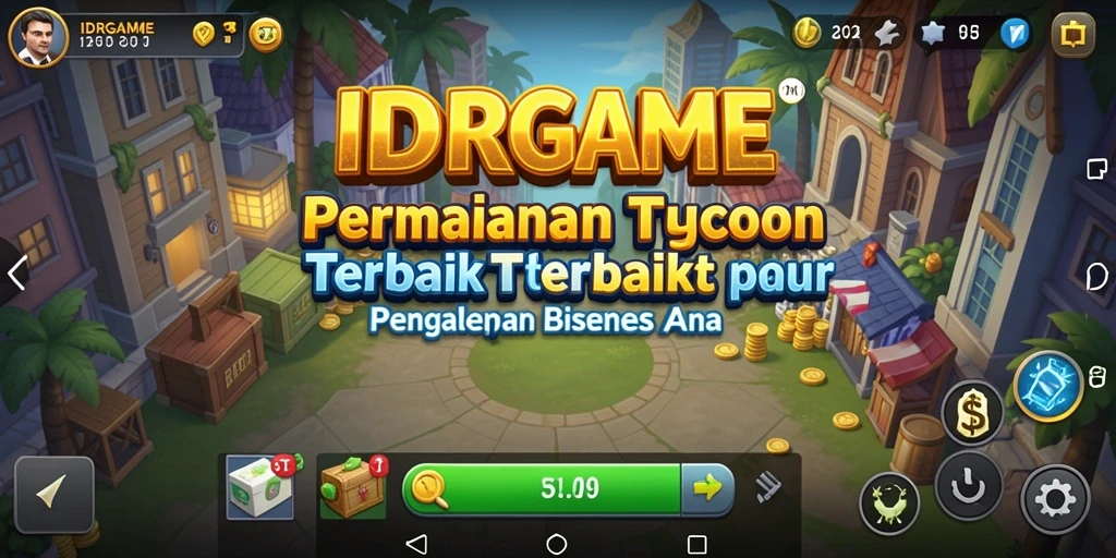 Tampilan menarik dari gameplay <strong>IDRGAME</strong> yang menunjukkan dinamika bisnis.